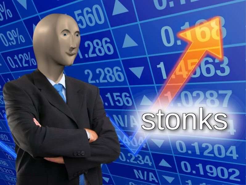 Stonks man